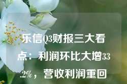 乐信Q3财报三大看点：利润环比大增33.2%，营收利润重回增长轨道，2025年分红比例将增至25%